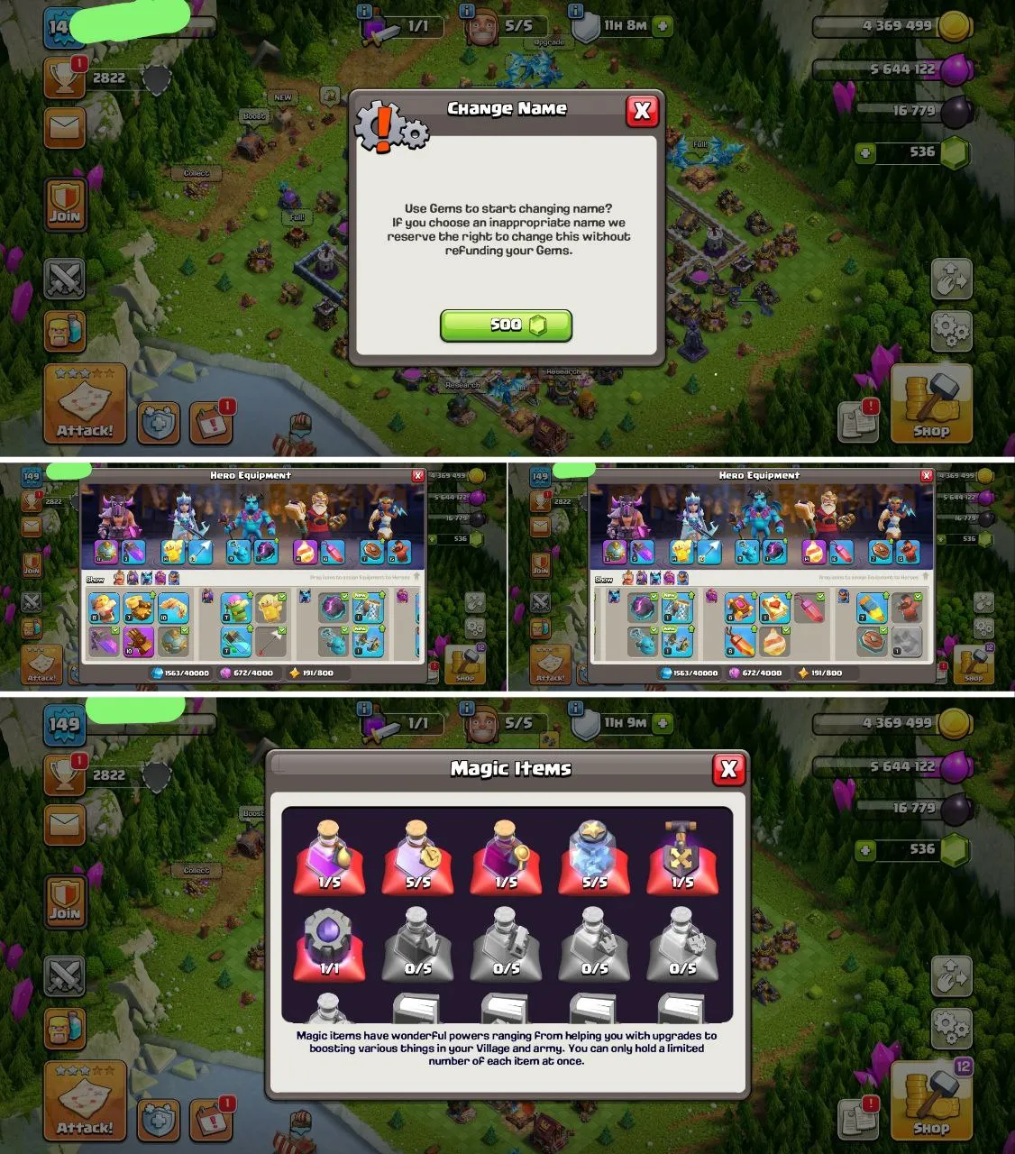 DONATION TH15 | GOOD DEFENCES | RENAME -500 |MAGIC ITEMS |EPIC EQUIPMENTS | HEORES 41-43-41-33-12| INSTANT DELIVERY