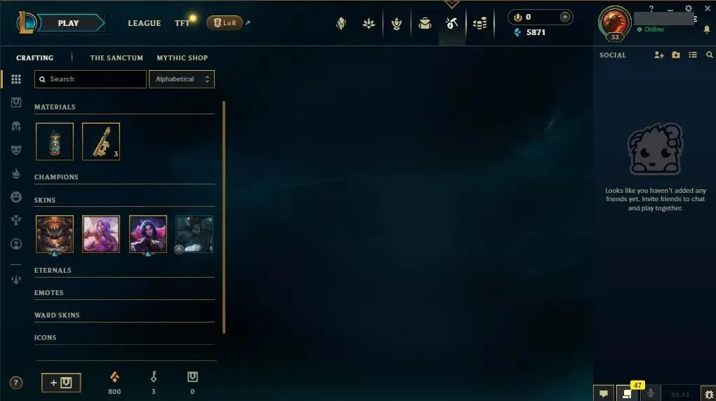 【NA】✅ 75 Champs 🎖️ Level 33 | 💠 5871 BE | Original Ownership Transfer | 🔐 Full Access | ⚡ Instant Delivery #0484
