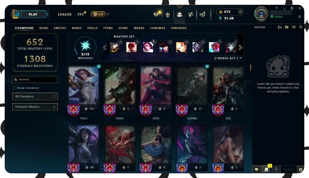 🌍【EUW】🔥 All Champs ✅ | 🎖️ Level 488 | 🎨 233 Skins | 💙 21K BE | 💎 273 RP | 🧙‍♂️ 49 Wards | 🌈 58 Chromas | 🔐 Full Access 🔥