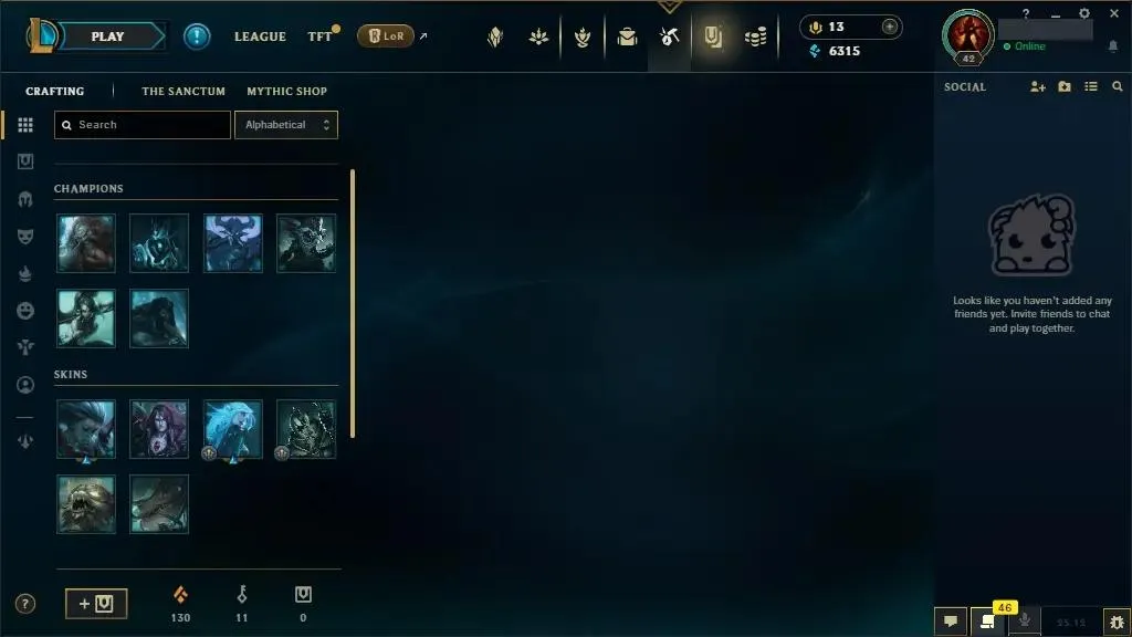 【EUW】✅ First owner | Unranked | 🧙‍♂️ 45 Champs | 🎨 8 Skins | 🎖️ Level 42 | 💠 6315 BE | Original Ownership Transfer | 🔐 Full Access | ⚡ Instant Delivery #0474