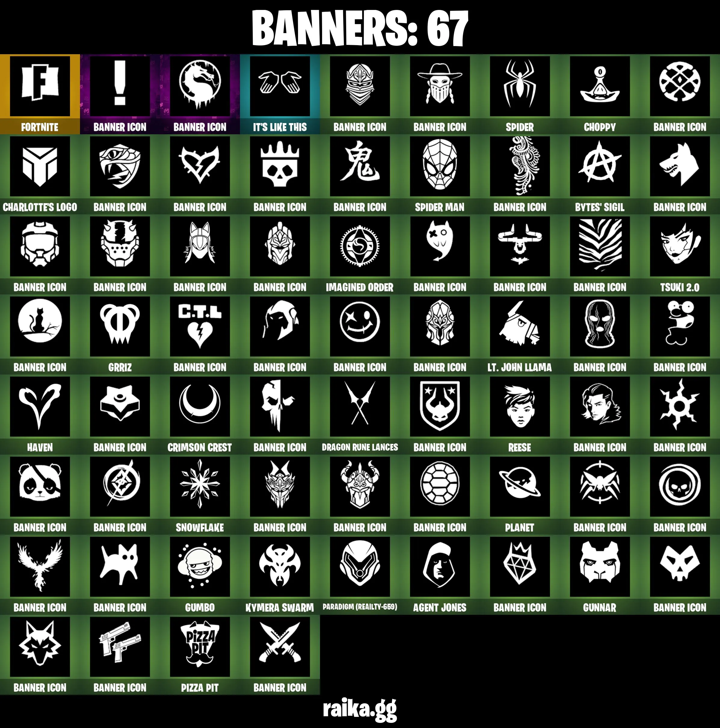 [PC/XBOX/NIN] 60 skins | Grind | Havoc | Clutch | Sub Commander | Harbinger Armor Omegarok | Spectra Knight | Burning Ambition Valeria | Fancy Peter Griffin | 450 VB