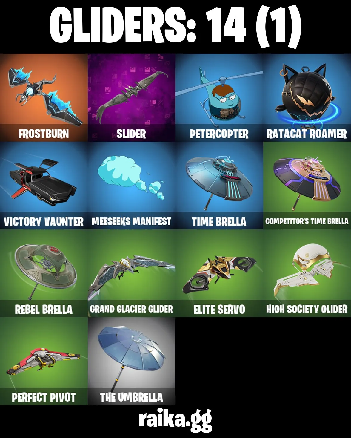 [PC/PSN/XBOX] 14 skins | John Wick | Burning Ambition Valeria | Red Knight | Peter Griffin | Solid Snake | Shock Brawler Oscar | Vengeance Jones | Montague | 200 VB