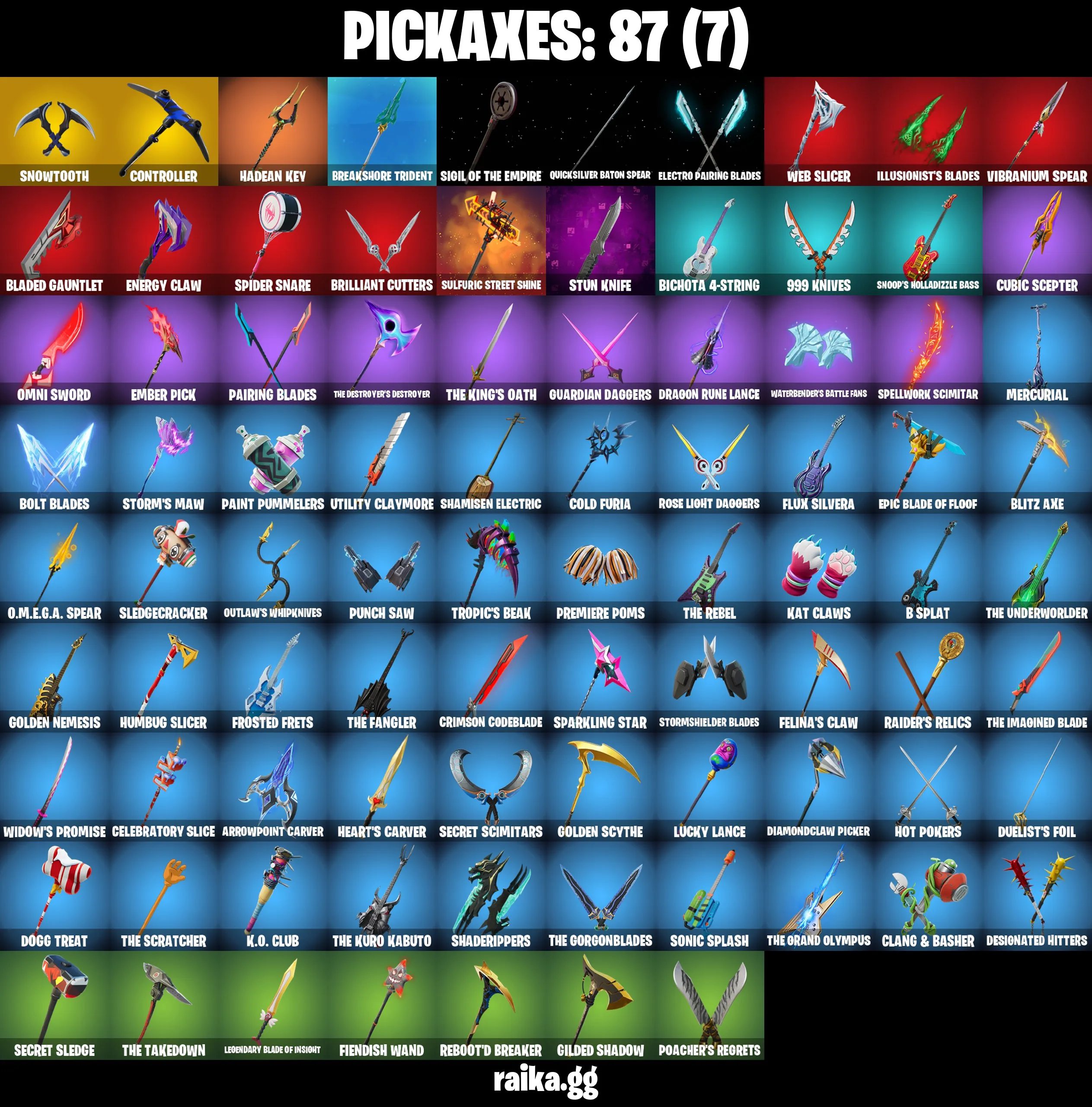 [PC/NIN] 54 skins | Trilogy | Blue Striker | Vivi Chroma | Burning Ambition Valeria | Immortal Form | Malik (Solitary Defender) | Snap (Kalamadness) | 650 VB