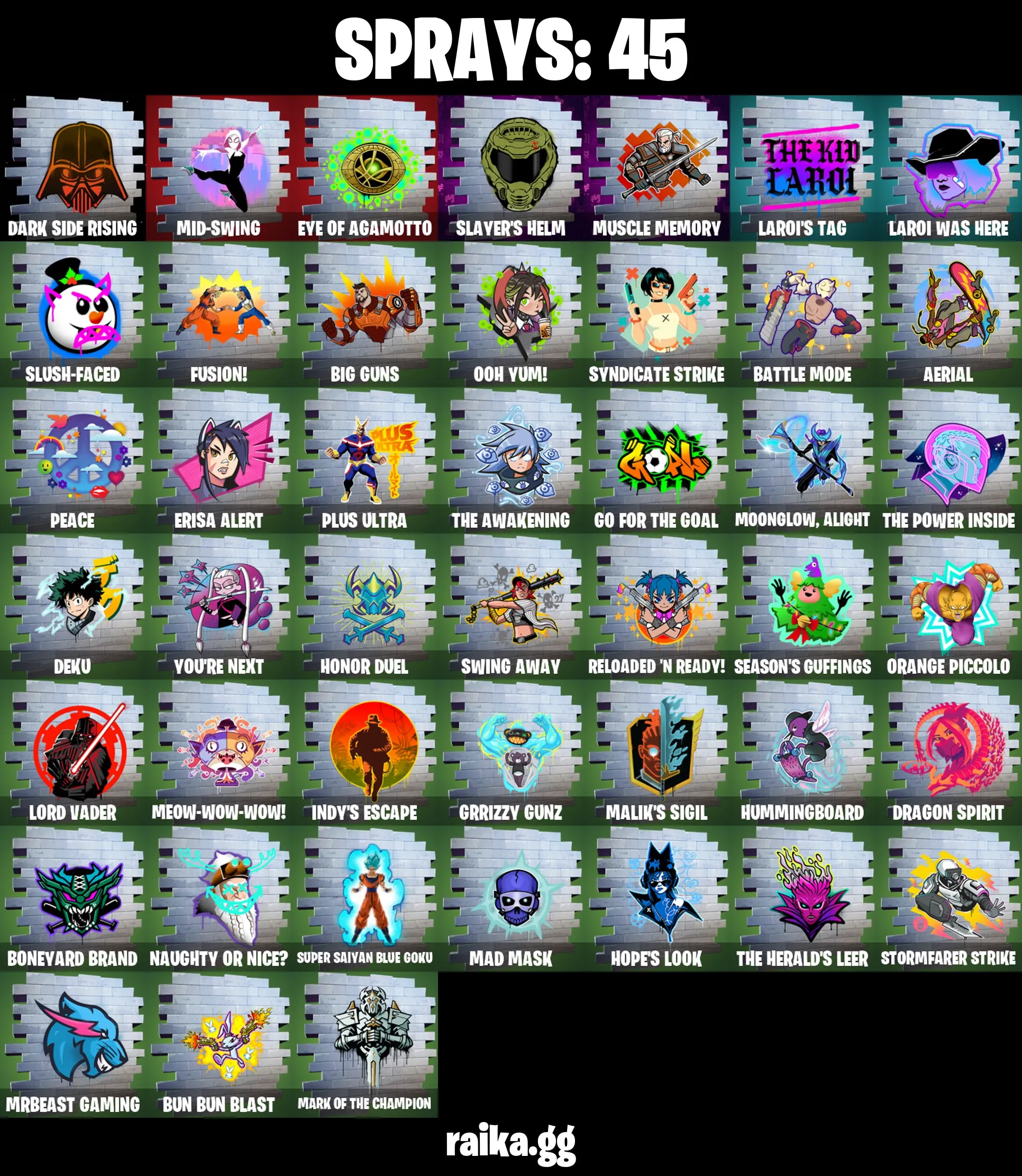 [PC/PSN/XBOX] 31 skins | The Ageless Champion | Malik (Solitary Defender) | Snap (Kalamadness) | Paradigm (Aurelian) | Ascension Nezumi | Son Goku | Twyn | 100 VB