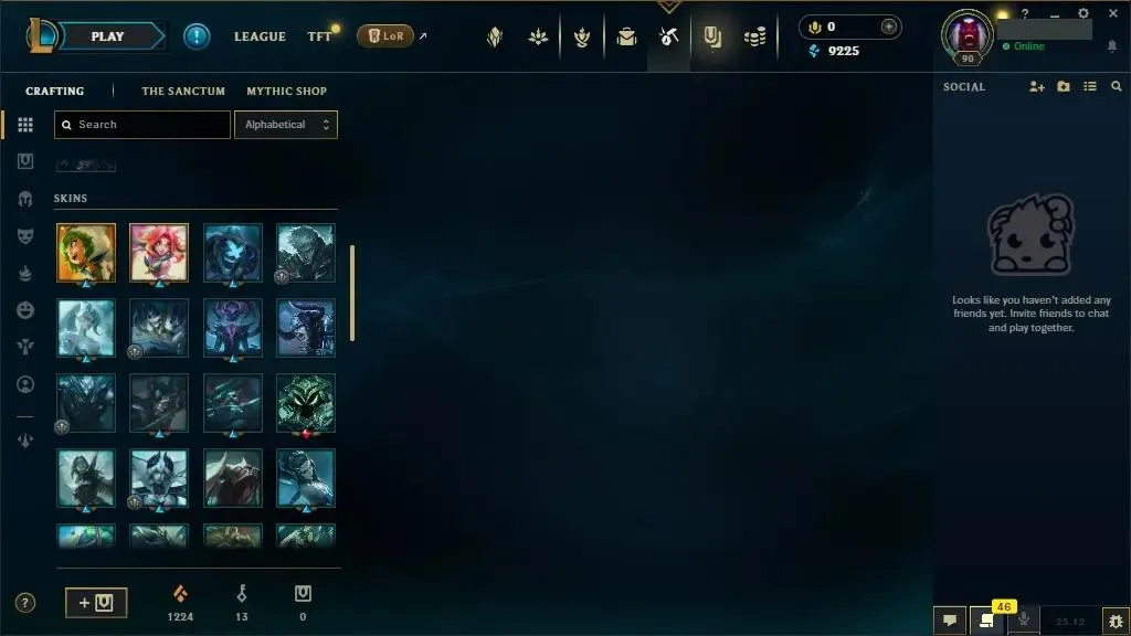 【EUW】✅ First owner | S15 unranked | 🧙‍♂️ 66 Champs | 🎨 9 Skins | 🎖️ Level 90 | 💠 9225 BE | Original Ownership Transfer | 🔐 Full Access | ⚡ Instant Delivery #0475