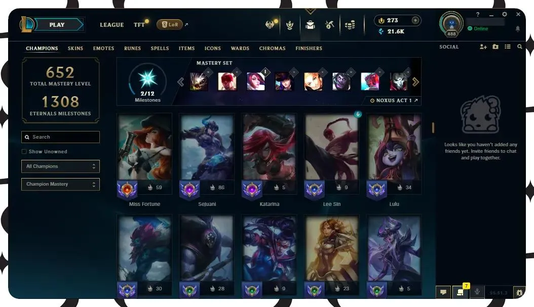 🌍【EUW】🔥 All Champs ✅ | 🎖️ Level 488 | 🎨 233 Skins | 💙 21K BE | 💎 273 RP | 🧙‍♂️ 49 Wards | 🌈 58 Chromas | 🔐 Full Access 🔥