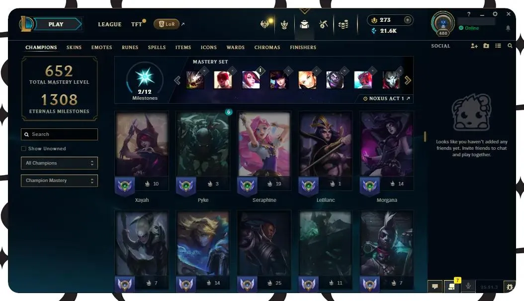 🌍【EUW】🔥 All Champs ✅ | 🎖️ Level 488 | 🎨 233 Skins | 💙 21K BE | 💎 273 RP | 🧙‍♂️ 49 Wards | 🌈 58 Chromas | 🔐 Full Access 🔥