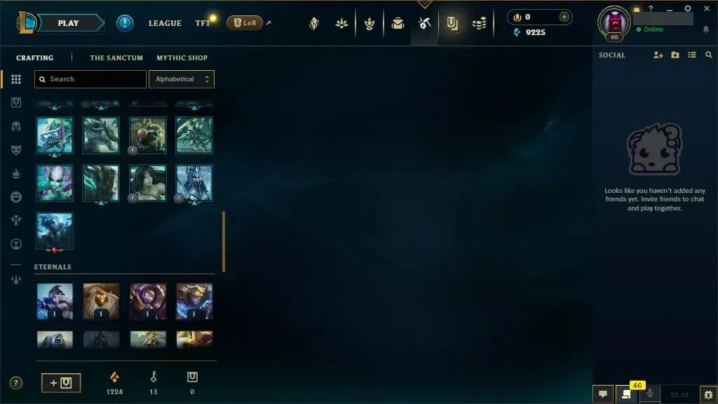 【EUW】✅ First owner | S15 unranked | 🧙‍♂️ 66 Champs | 🎨 9 Skins | 🎖️ Level 90 | 💠 9225 BE | Original Ownership Transfer | 🔐 Full Access | ⚡ Instant Delivery #0475