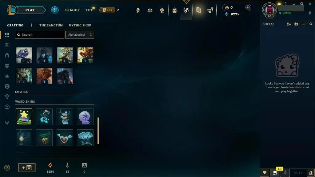 【EUW】✅ First owner | S15 unranked | 🧙‍♂️ 66 Champs | 🎨 9 Skins | 🎖️ Level 90 | 💠 9225 BE | Original Ownership Transfer | 🔐 Full Access | ⚡ Instant Delivery #0475