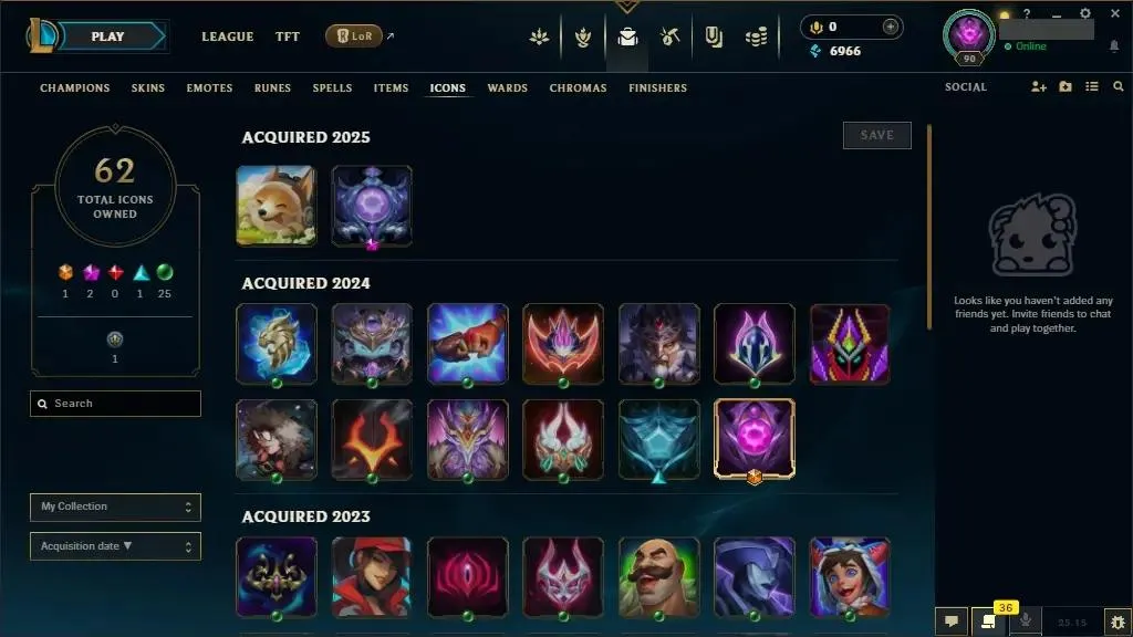 [INSTANT]👑 NA ⭐♟️ Champs: 63 ⚡ 11 Skins  ⭐ LV: 90 💰 BE: 6966 ⭐ 18 Chests 🔥 29 Chromas ♾️ Lifetime Ownership 📧 Full Email Access 👑 High Quality Riot Account #0498