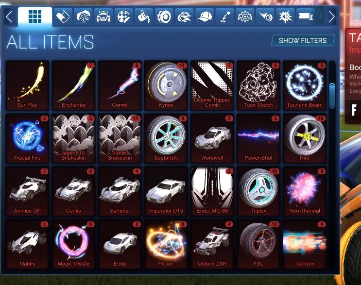 STOCK508 //Titanium White Octane, Fennec, Apex Titanium White & Black, Tactical Nuke Black & Titanium White, Big Splash, 165 Exotic Drops, Multiple Black Market Decals