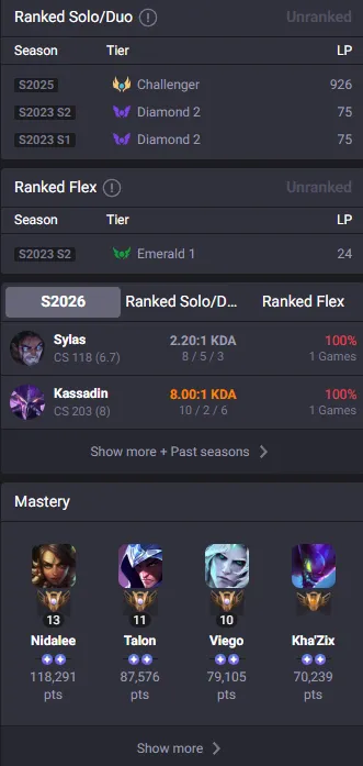 S15🔥(Turkey) Challenger 926LP LVL270💎Challenger Border + Icon⭐172Champs 225Skins✅Lifetime Ownership Guarantee - Never Taken Back