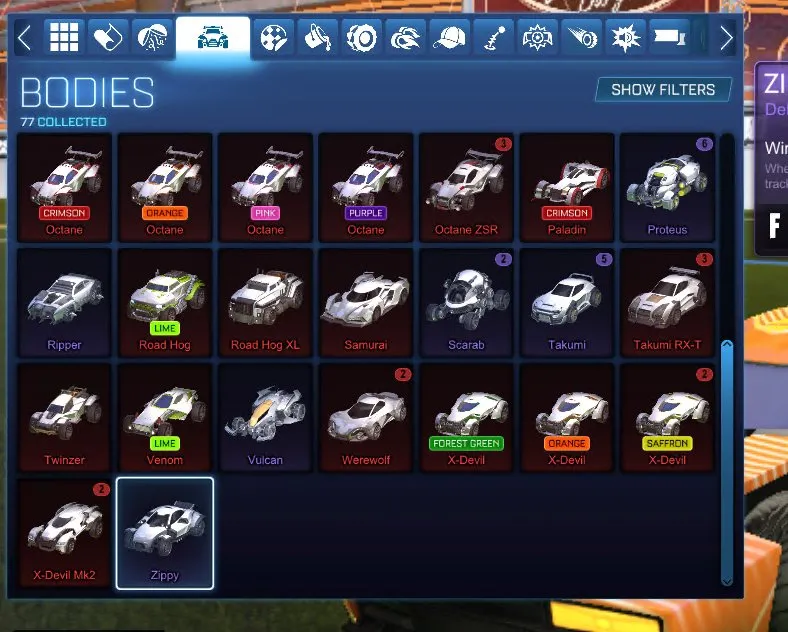 STOCK506 //Crimson, Orange, Pink and Purple Octane, Imperator DT5, Dominus, Endo, Dissolver, Mainframe, Shattered, Party Time, Parallax, Exotic Drop x124