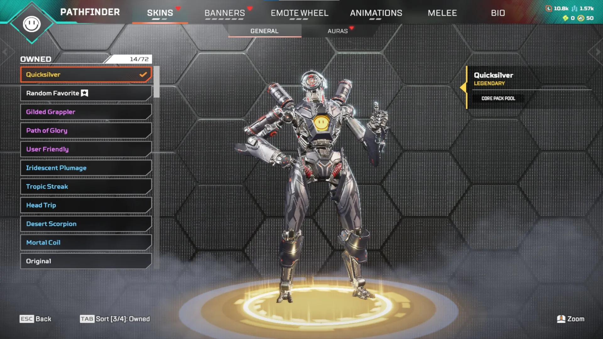 AP643 High Level 261 Account with 83 Legendary Items, 1 Exotic, Reactive Molten Soul Spitfire, Reactive Fatal Injection Volt, Wild West 30-30, Quicksilver Pathfinder