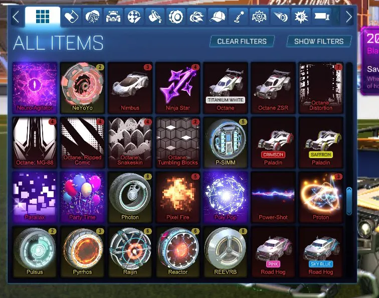 STOCK422 //TW Octane, Fennec, TW Standard Boost, 50+ Black Markets, 89 Bodies, Painted Cars