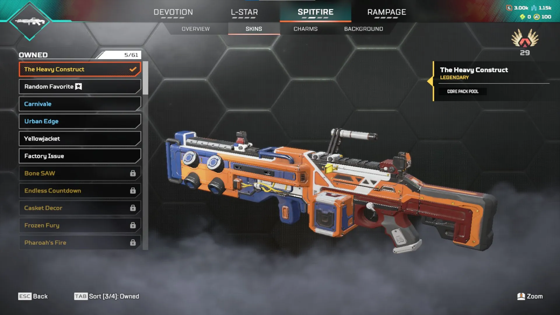 AP641 Bloodhound Axe Relic – Raven’s Bite, Solstice, Organized Anarchy, Wrapped Up, Legendary Weapon Skins