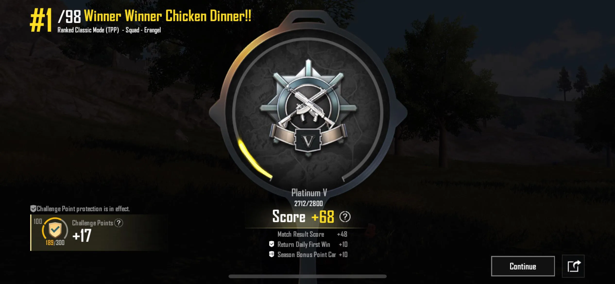 ⭐PUBG Mobile Platinum Rank– New Season (EU Server) ⭐Twitter Login | Full Access | Instant Delivery⭐