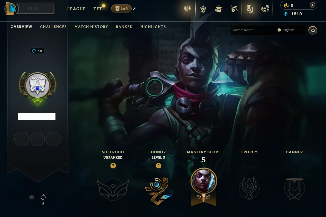 NA🔱UNRANKED 🔱NO MATCH HISTORY🔱INSANE LP GAINS🔱PERFECT FOR SMURFING🔱AGED ACC🔱VANGUARD SAFE🔱Unverified Mail🔱Handleveled🔱