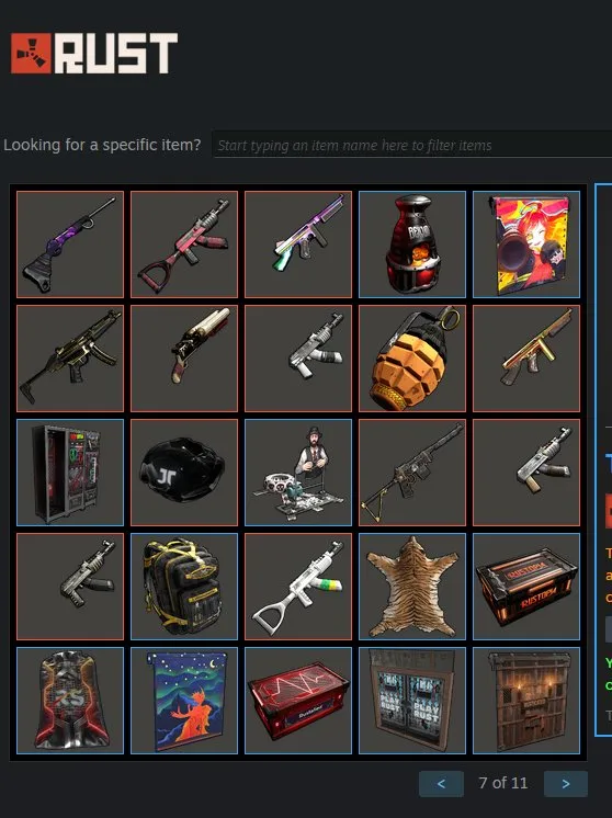 ✧・゚:*✧ 15% OFF ✧・゚:*✧ Today’s Deal |Rust Account - 259 Twitch Drops Skins, 14 Kick Drops Skins(#E9002527f) ✧・゚:*✧