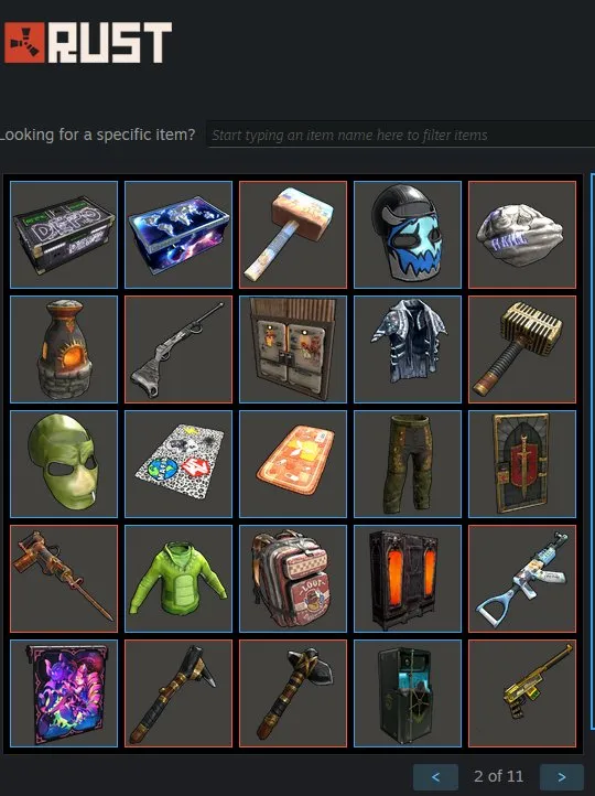 ✧・゚:*✧ 15% OFF ✧・゚:*✧ Today’s Deal |Rust Account - 259 Twitch Drops Skins, 14 Kick Drops Skins(#E9002527f) ✧・゚:*✧