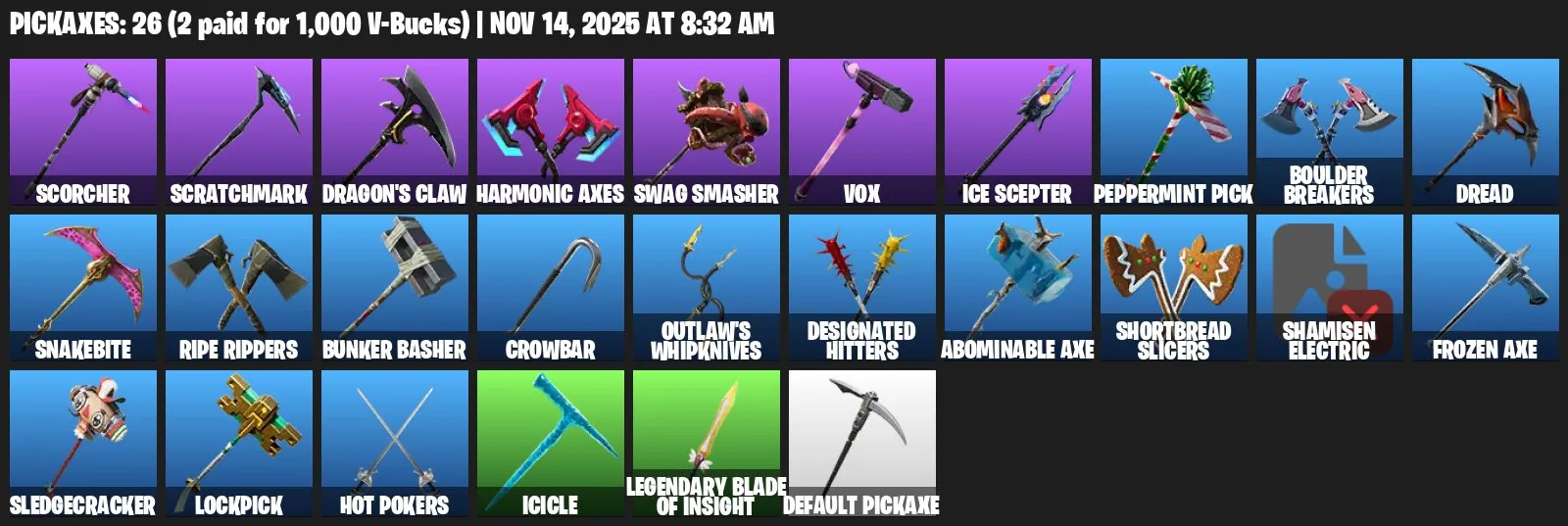 F1219 25 Skins Including Hybrid, Lynx, The Prisoner, Sentinel, Blackheart, Zenith (G)