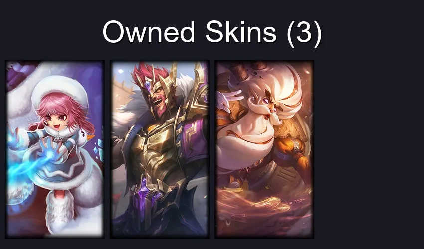 🧙【NA】⸱ 💠 3 Skin⸱ 💠 57 Champ⸱ 🛡️ Diamond 4⸱ 🐉 2026 Ready⸱ 🧙 Honor 3⸱ 🛡️ Level 48⸱ 🧙 Email Access⸱ ⚡ 17105 BE⸱ 🛡️ 0 RP #8SVUETNA