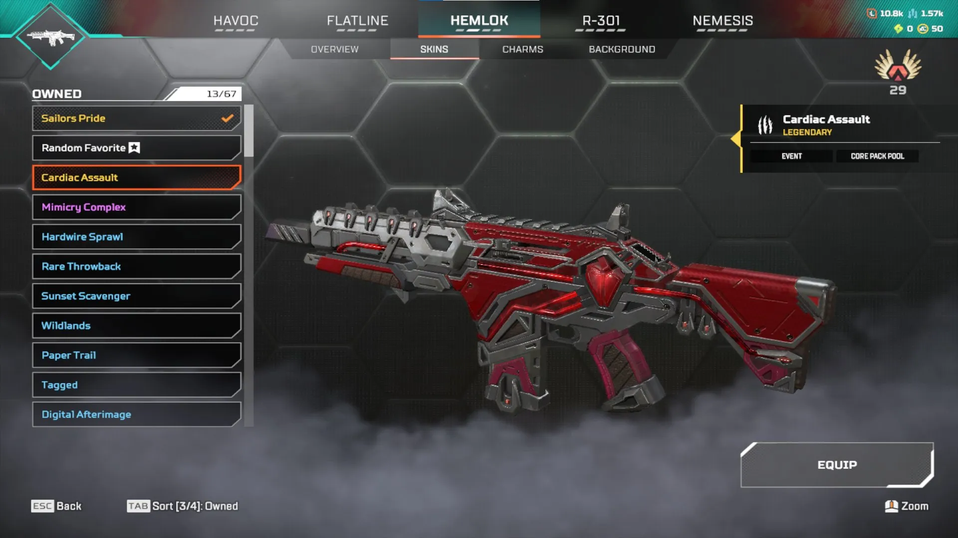 AP643 High Level 261 Account with 83 Legendary Items, 1 Exotic, Reactive Molten Soul Spitfire, Reactive Fatal Injection Volt, Wild West 30-30, Quicksilver Pathfinder