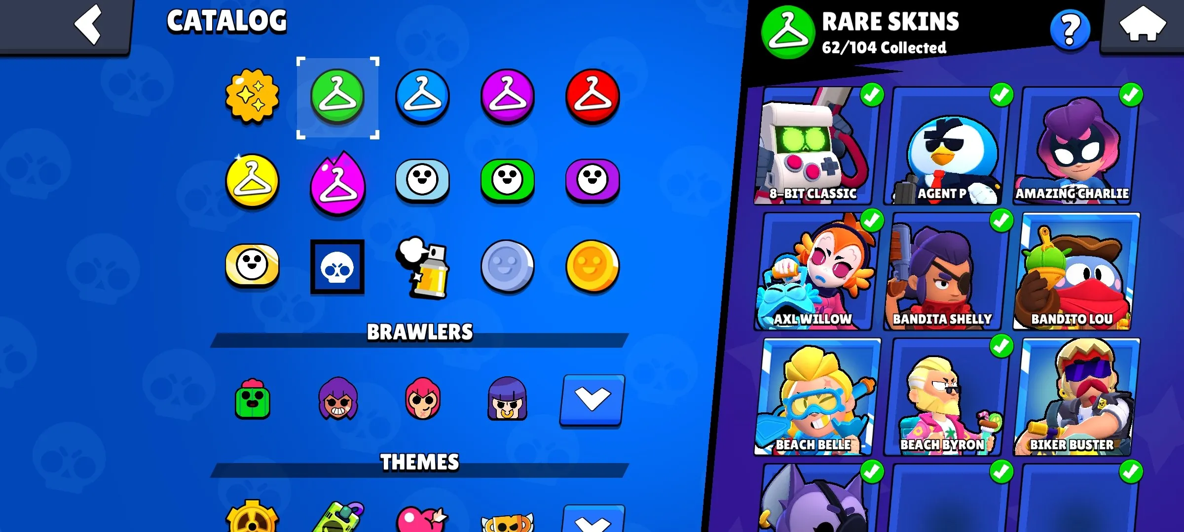 BS1936 High Level 135 | 34383 Trophies | 86 Brawlers | 169 Skins | Antivirus 8-Bit, Dark Mecha Mortis, Evil Queen Pam, Frost Queen Amber, Gold Mecha Bo 