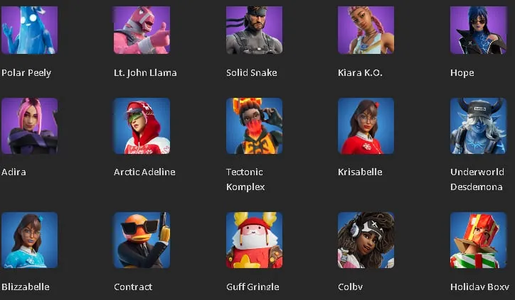 F1044 Darth Vader, Optimus Prime, Spider-Man, Solid Snake, Geralt, Eren Jaeger, Peter Griffin, Fish Thicc, Midsummer Midas 