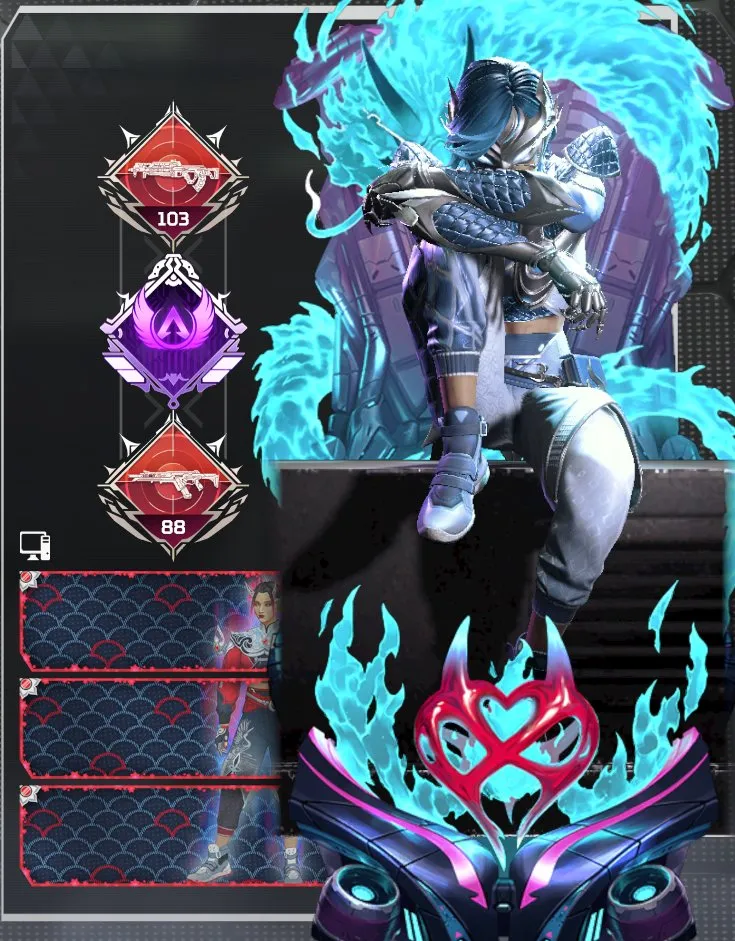 ✧･ﾟ:*✧ 15% OFF ✧･ﾟ:*✧ Stock Meltdown Apex Legends - Gold Rank, Level 585, 150 Heirloom Shards, Mythic Skins(#S12479522f) ✧･ﾟ:*✧