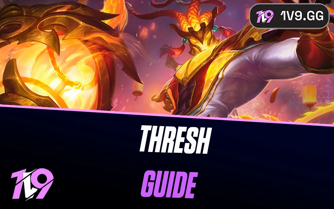 Wild Rift Thresh Guide: Best Build, Runes, Items, Combos | 1v9