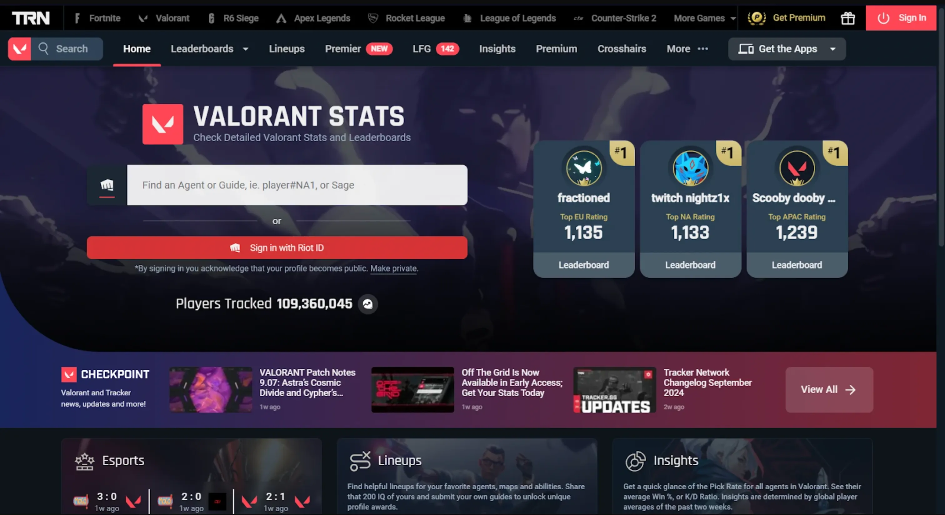 tracker.gg valorant