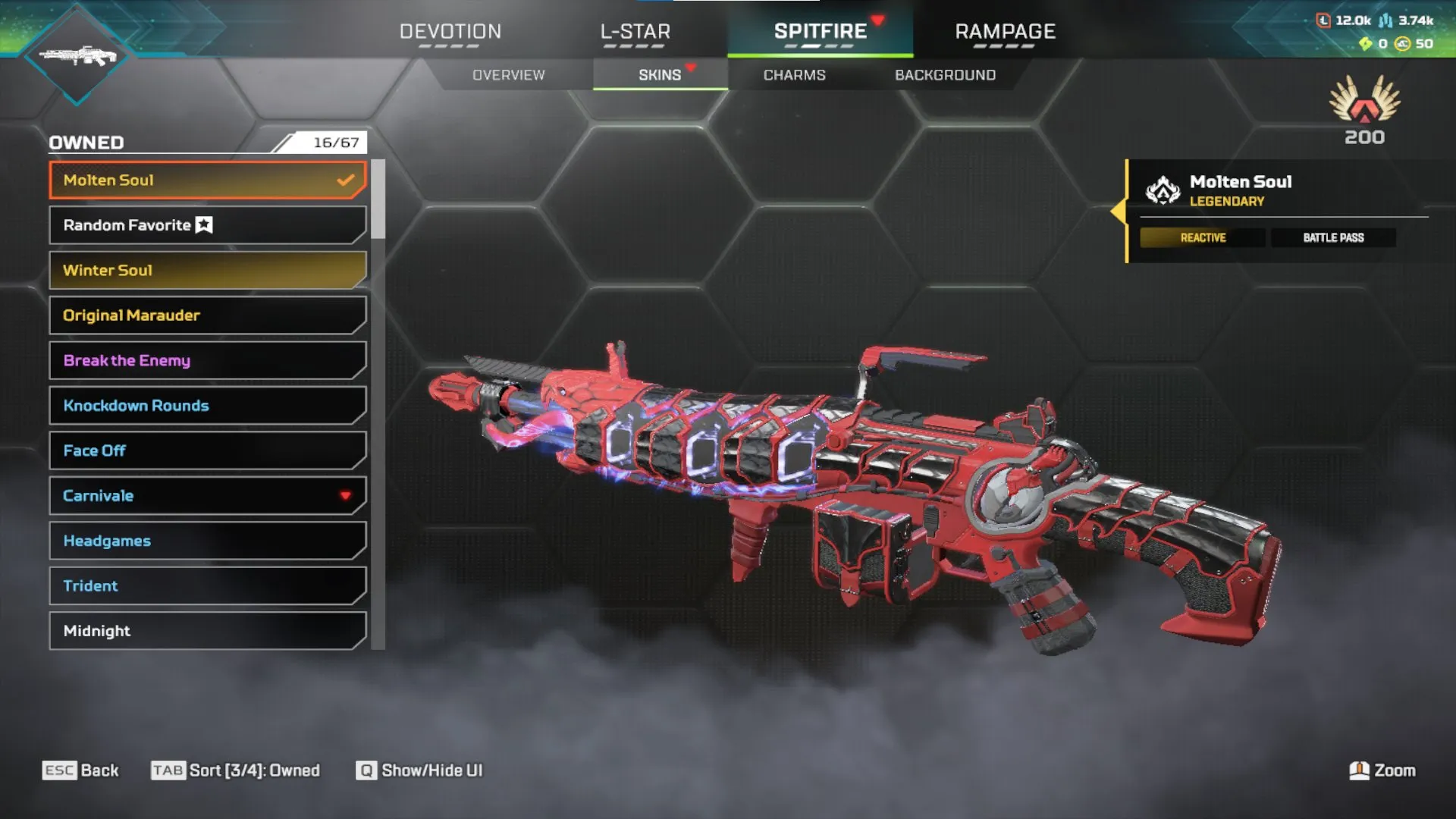 AP642 Reactive Skins Account | 323 LVL | 77 Legendary | 2 Exotic