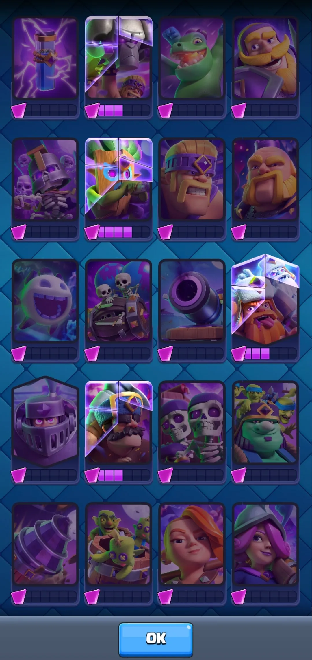 CR691 9 Evolutions 9240 Trophies Level 42 Elite Pekka Deck One Level 15 Elite Pekka Level 14 Zap Fireball Graveyard Skeleton King Electro Wizard