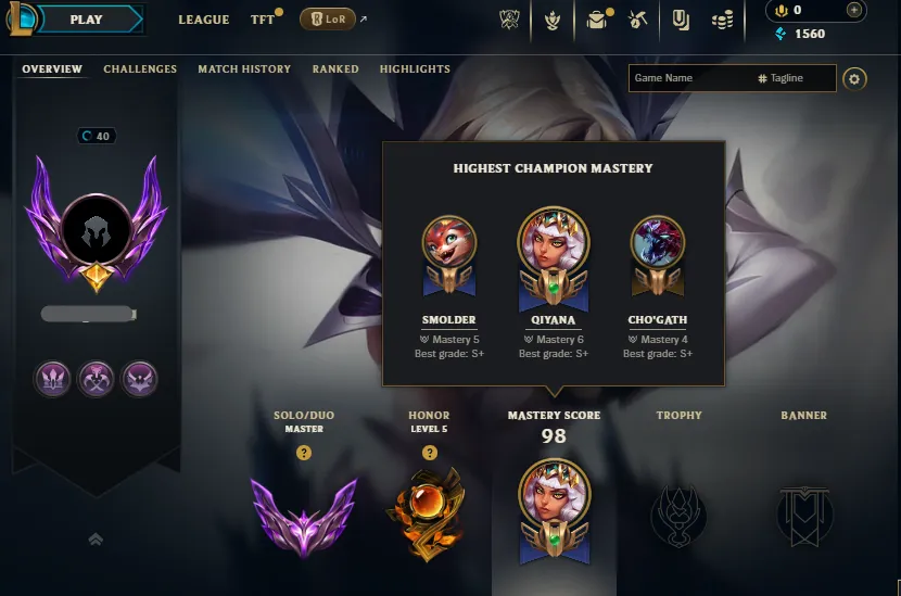 π₯Master 75+LP 74%WR Handleveledπ52Champs 6Skinsβ
Lifetime Ownership Guarantee - Never Taken Back