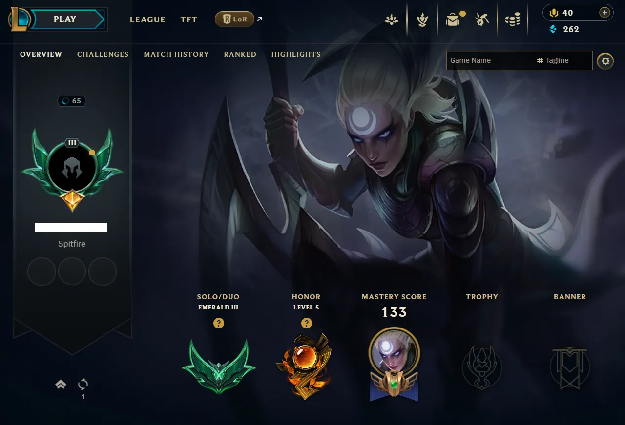 EUW🔱EMERALD 3🔱72% WINRATE🔱24 SKINS🔱GOOD LP GAINS🔱LEVEL 65🔱VANGUARD SAFE🔱Changeable Mail🔱Handleveled🔱