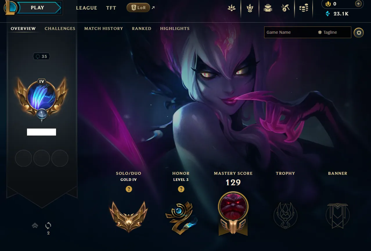 EUW🔱GOLD 4🔱68% WINRATE🔱INSANE +38  LP GAINS🔱1 SKIN🔱TOP MAIN🔱VANGUARD SAFE🔱Unverified Mail🔱Handleveled🔱