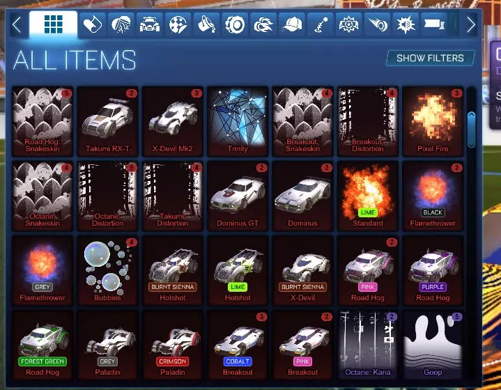 STOCK493 //Fennec, Dominus, Storm Watch, Sub-Zero, Party Time, Hellfire, Intrudium, 144 Exotic Drops