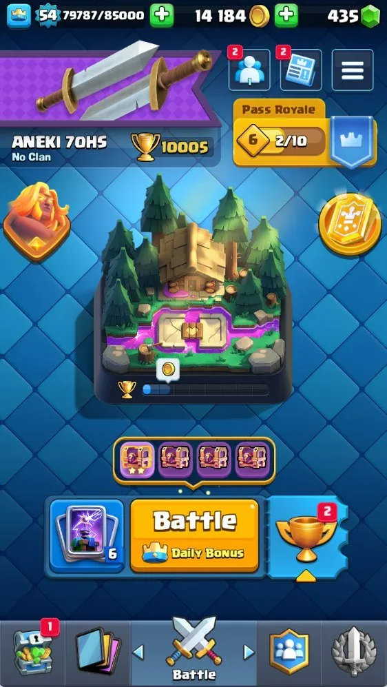CR575 10k trophies lvl 54 maxed collection 121/121 cards 6 lvl 15 11 lvl 14 19 legendary 10 evolutions 66 emotes tower skins banner decorations
