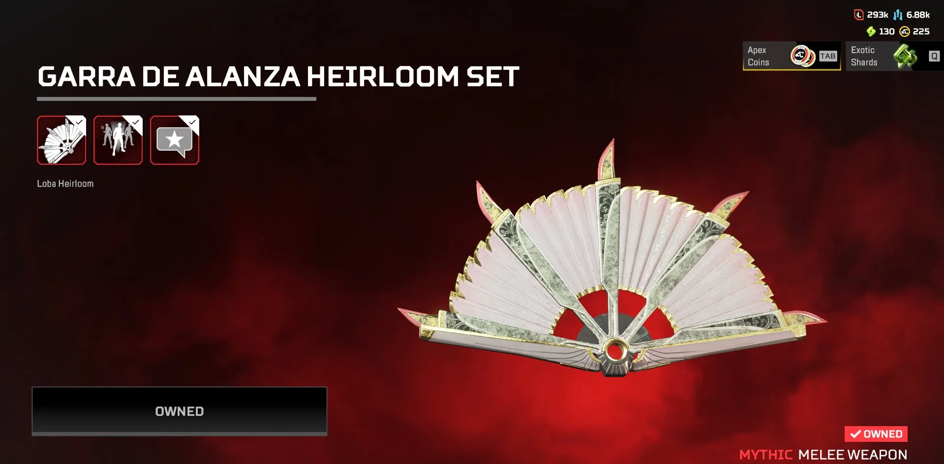 ✧･ﾟ:*✧ 15% OFF ✧･ﾟ:*✧ Low Stock Apex Legends - Level 893, Platinum Rank, Loba Heirloom, Master Badge, Full BP(#S62786877f) ✧･ﾟ:*✧