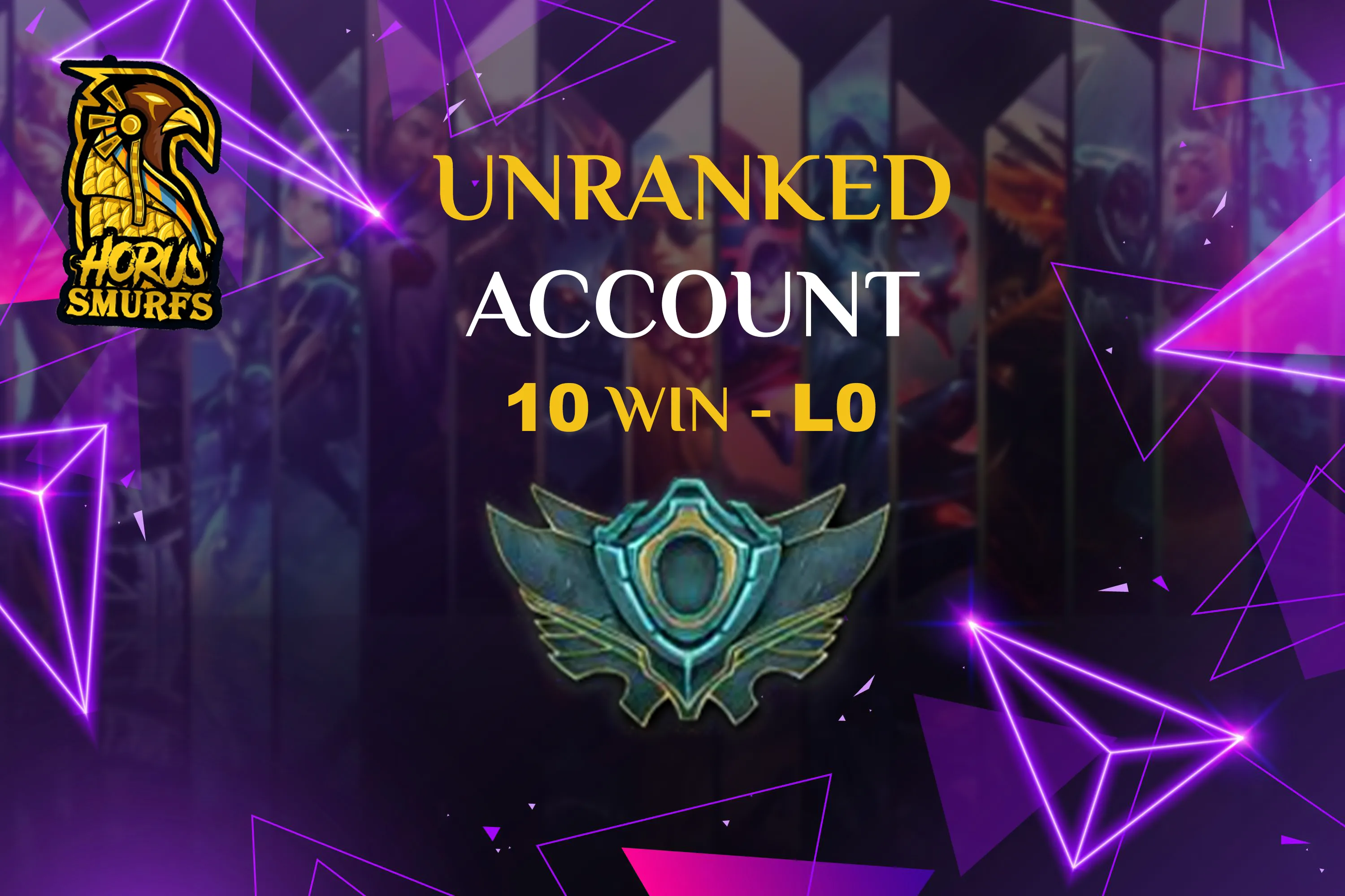 🌎EUW🏆Ranked Ready⭐W10-0L❄️+67K 🔥8 Skins in loot🏆10 Champions 🚀instant delivery✅️