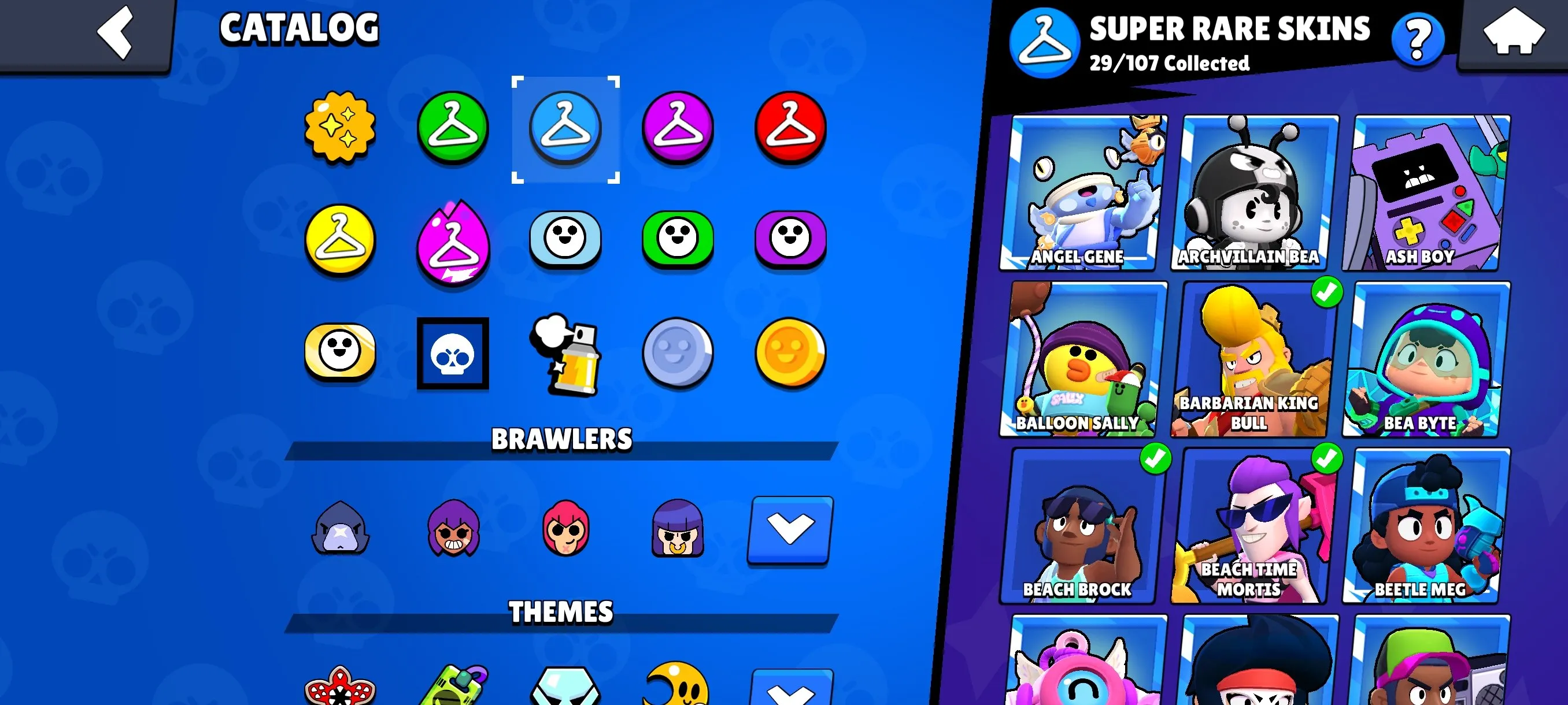 BS1925 High Hypercharge 34k Trophies Account 111 Skins Godzilla Buzz Sovereign Rico Spongebob El Primo Squad Buster Shelly