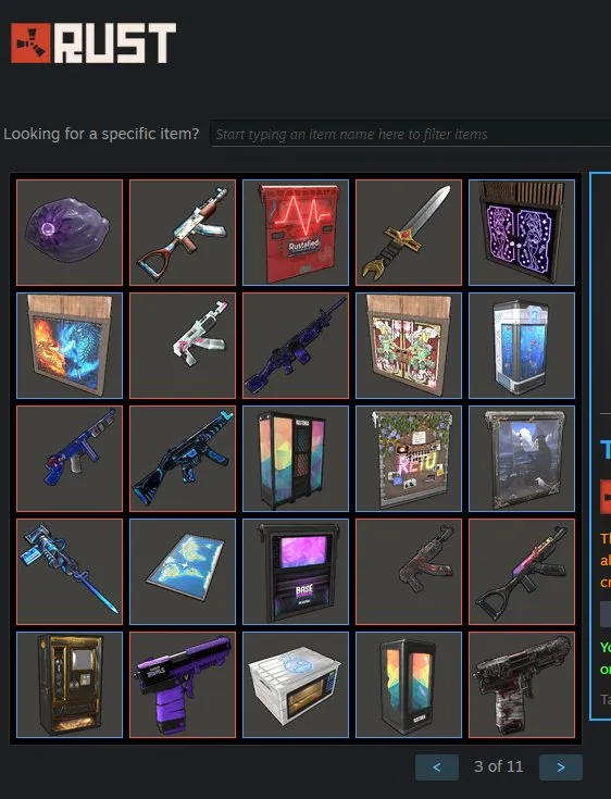 ✧・゚:*✧ 15% OFF ✧・゚:*✧ Today’s Deal |Rust Account - 259 Twitch Drops Skins, 14 Kick Drops Skins(#E9002527f) ✧・゚:*✧