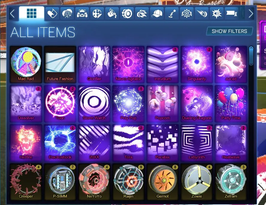 STOCK495 //Fennec, Dominus, 20XX, Dissolver, Singularity, Storm Watch, Hellfire, Party Time, Intrudium, Neuro-Agitator, Glorifier
