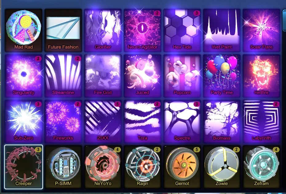 STOCK439 //Fennec, 68 Cars, 35 Black Market, Multiple Painted Bodies, Extensive Wheels Collection