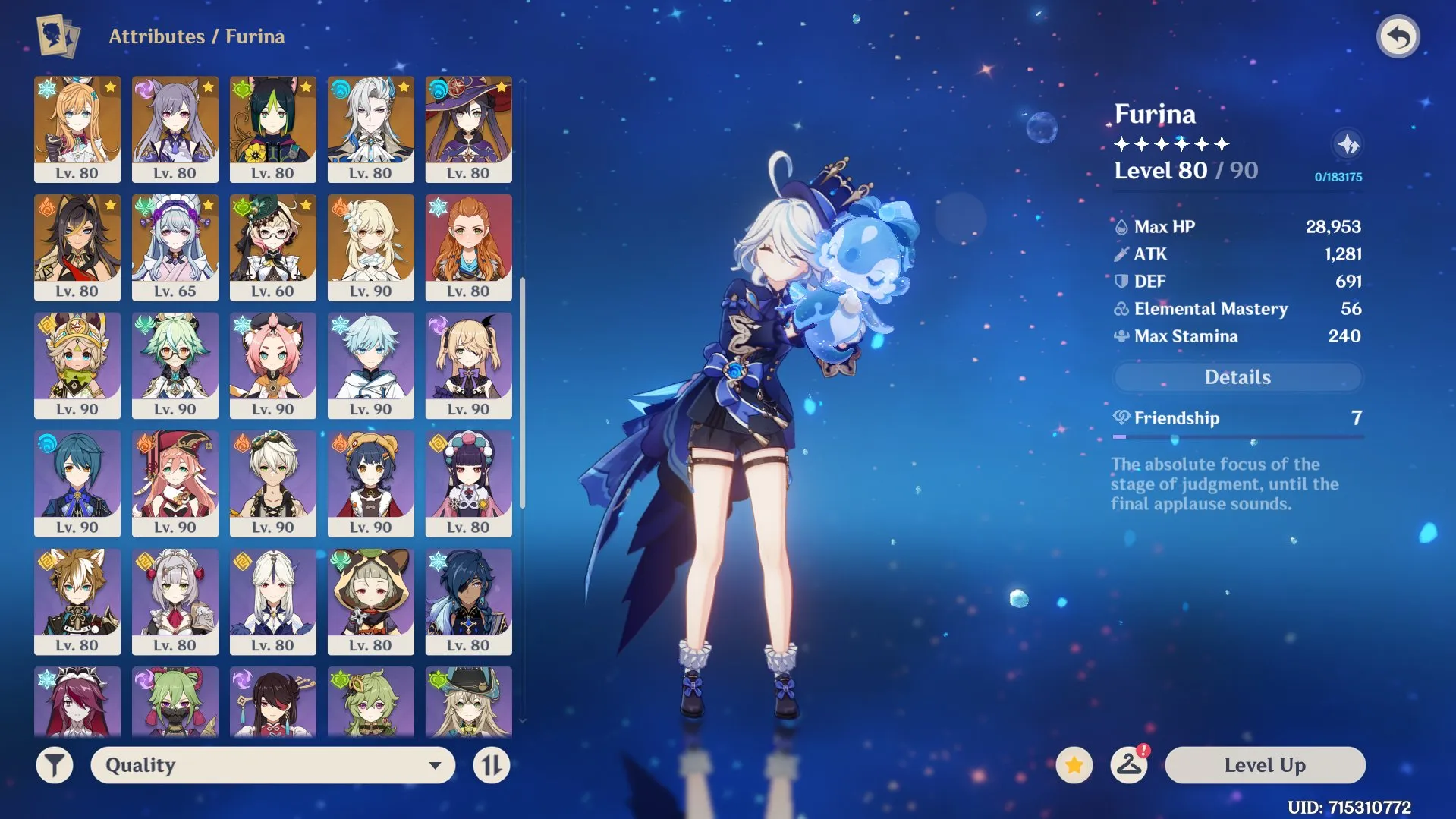 GI982 High-End AR60 Lumi Account | 79 Characters 35 Legendary | Arlecchino Xilonen Escoffier Furina | 16 Legendary Weapons | Star Rail 39 / 17 Legendary | ZZZ 16 / 7 Legendary