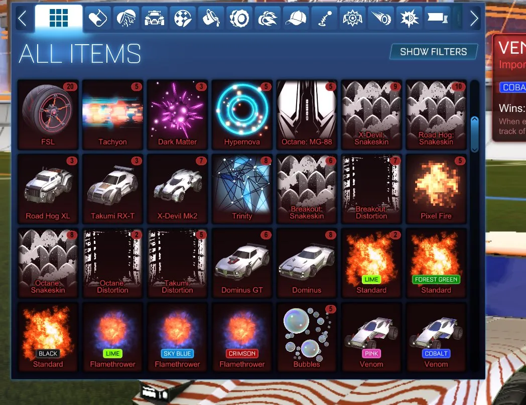 STOCK492  //TW Octane, Fennec, Full Apex Set, Mainframe, Fire God, Shattered, Solar Flare, 263 Exotic Drops