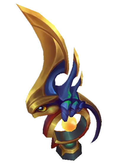 Gold Space Lizard Ward