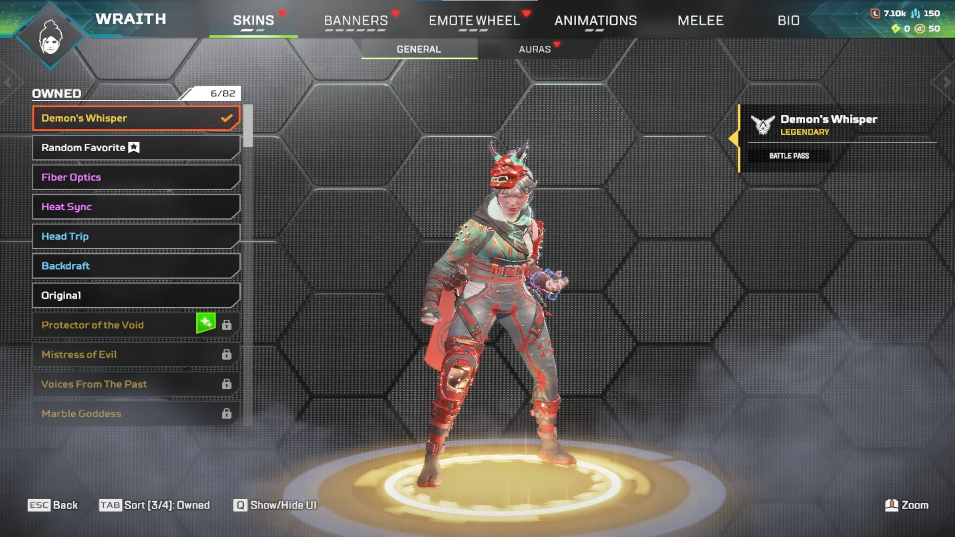 AP645 Reactive Volt, Devotion, Flatline Skins with 75 Legendary Items