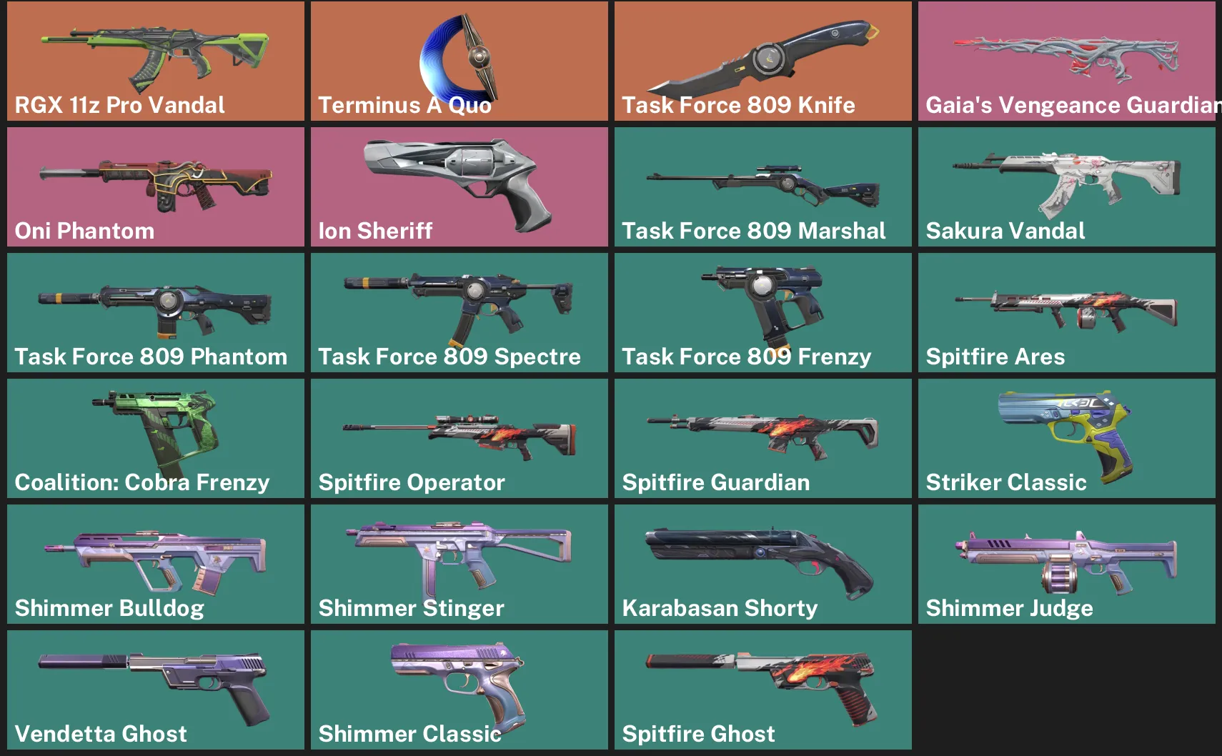 🌎NA 🎮 RANKED READY ✨ RGX 11z Pro Vandal ✨ Terminus A Quo 🔪 Task Force 809 Knife